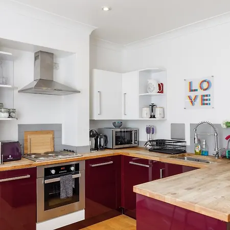 Trendy Central 1 Bed Flat With Roof Terrace Hove Buitenkant foto