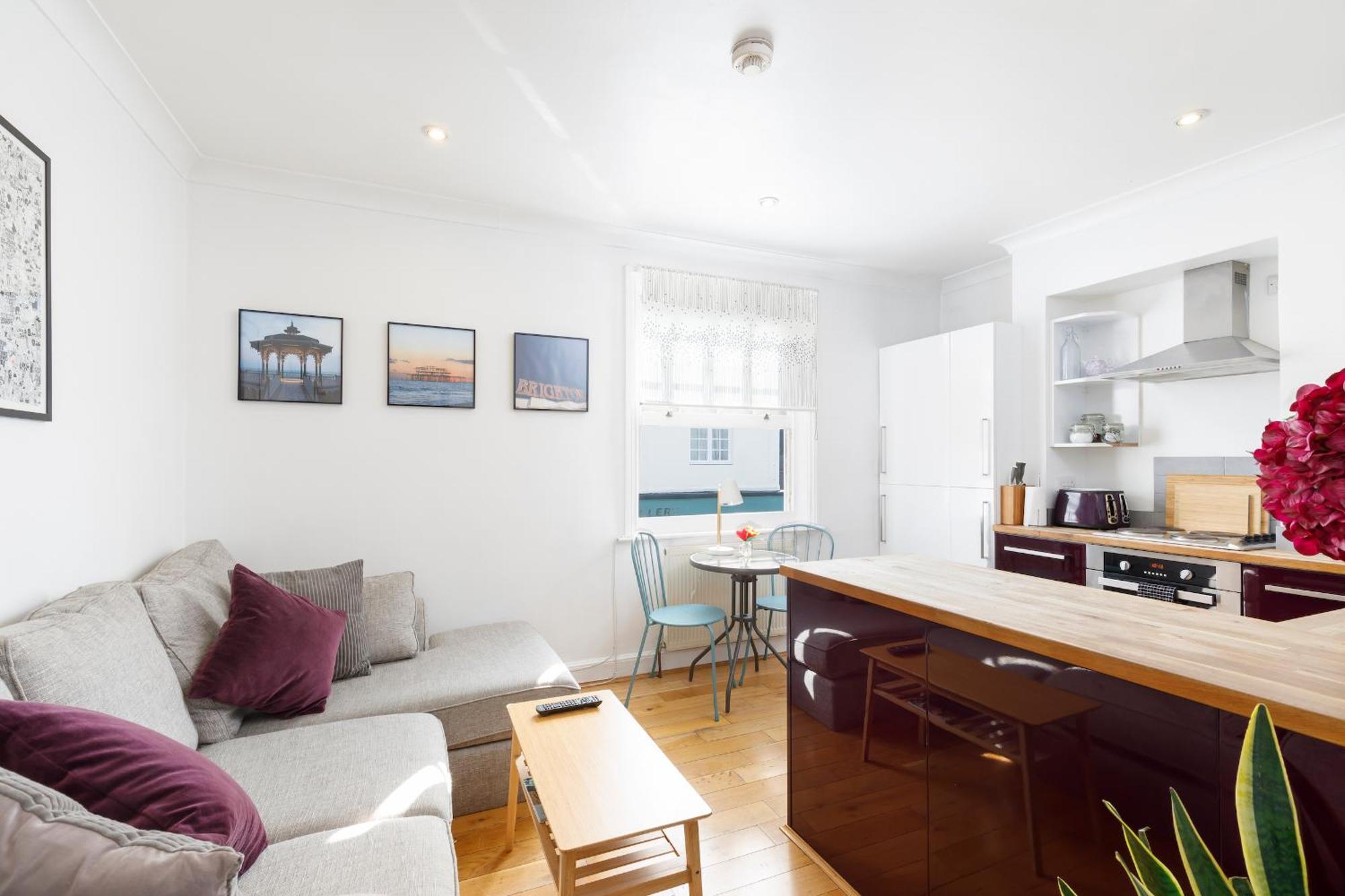 Apartment Trendy 1 Bed Flat With Roof Terrace Brighton